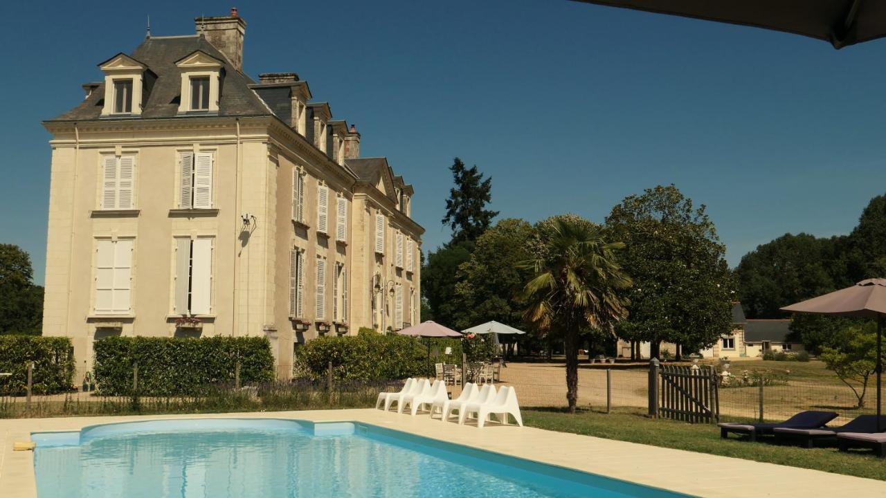 Chateau La Mothaye - Self Catering Apartments With Pool In The Loire Valley Les Bois-d'Anjou Exterior foto