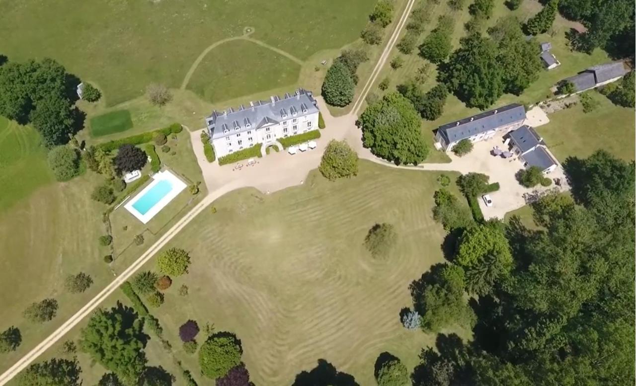 Chateau La Mothaye - Self Catering Apartments With Pool In The Loire Valley Les Bois-d'Anjou Exterior foto